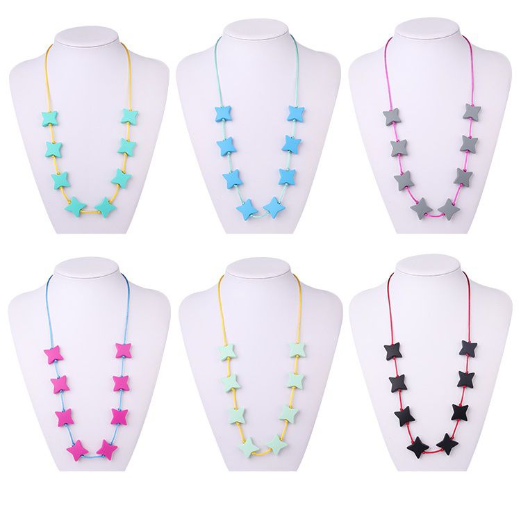 silicone teething jewelry