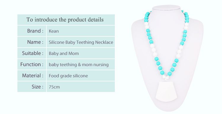 food grade teething necklace