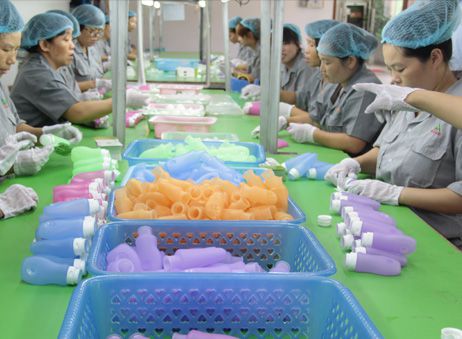 Outdoor product packing department