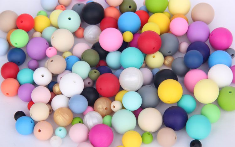Silicone Beads for Crafts, food grade silicone beads wholesale