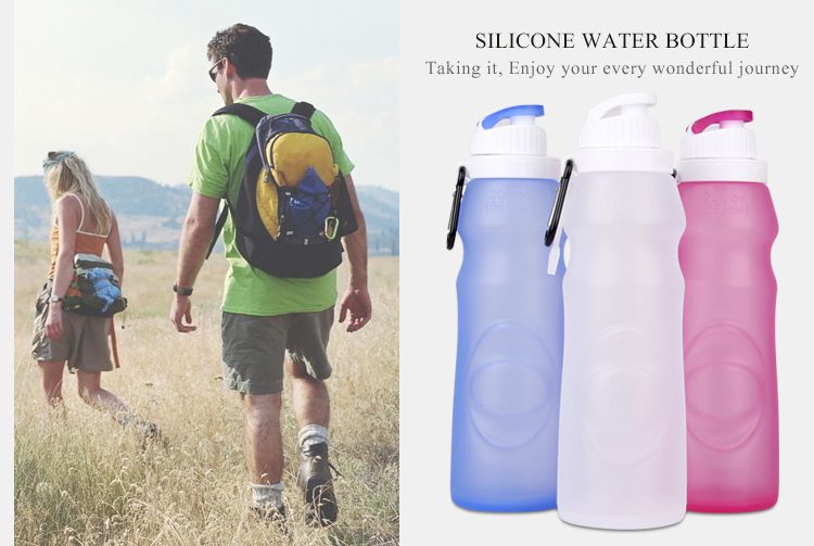 Roll Up Water Bottle Suppliers, reusable foldable water bottle