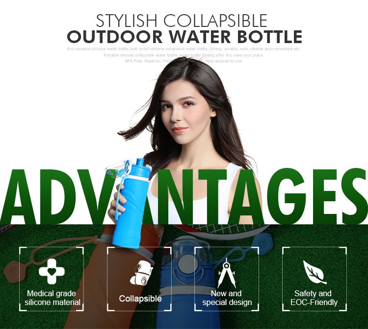 Collapsible water bottle