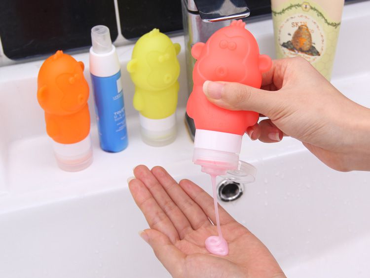 Travel Bottles, TSA Approved silicone travel bottles for shampoo