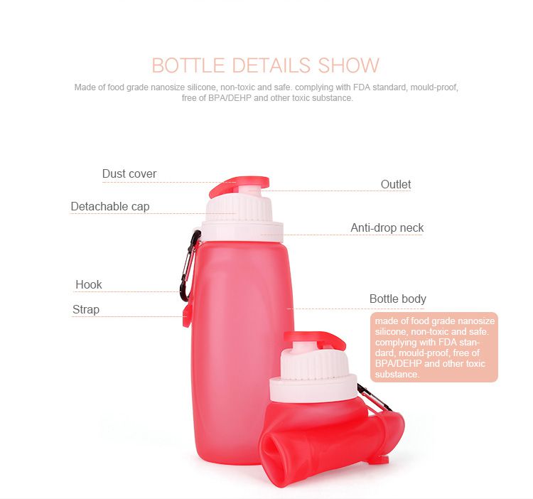 collapsible water bottle