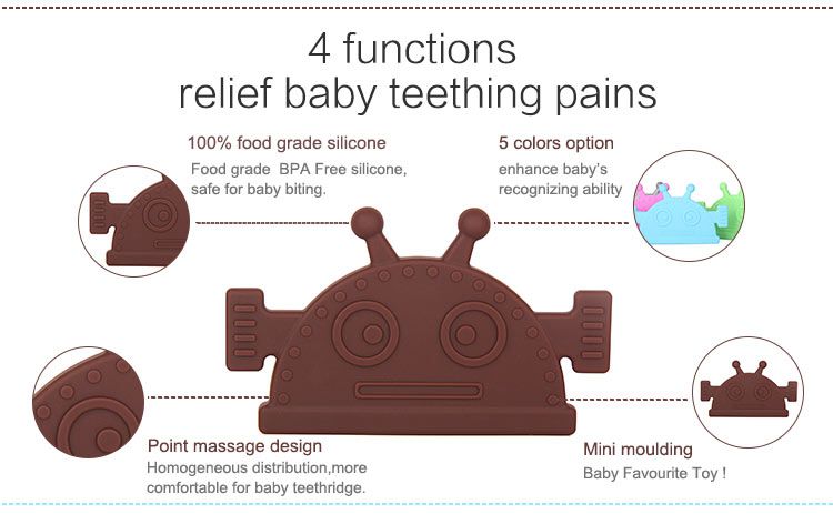The chew teething corner is designed to let your little one chomp their teething troubles away