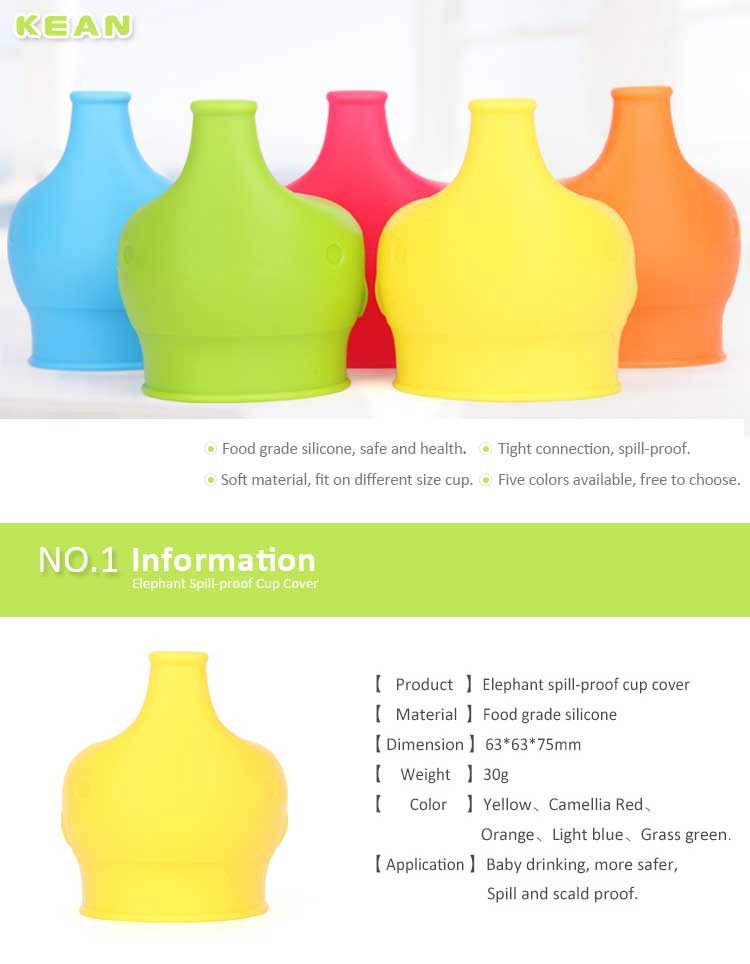 Silicone sippy cup