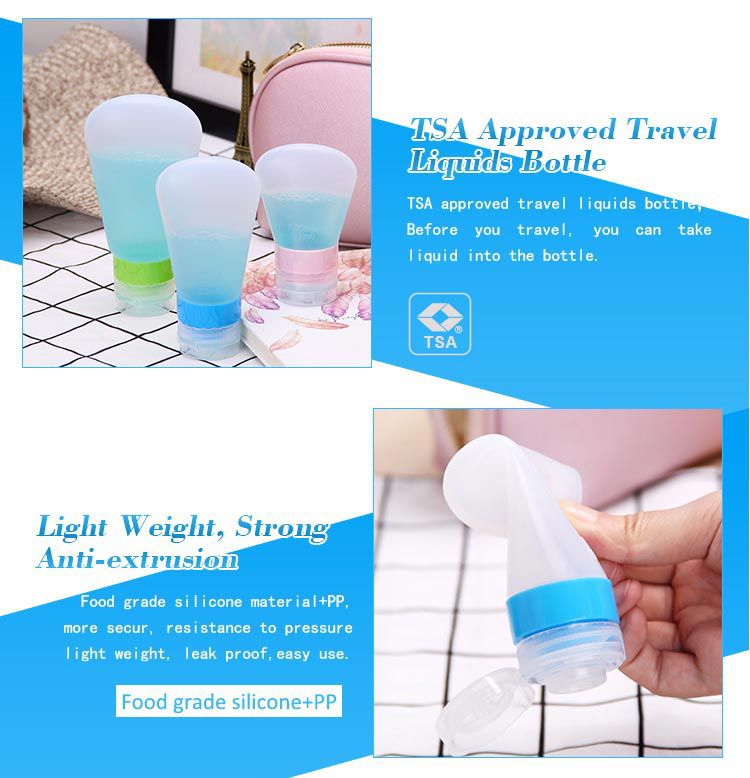 food grade travel bottle