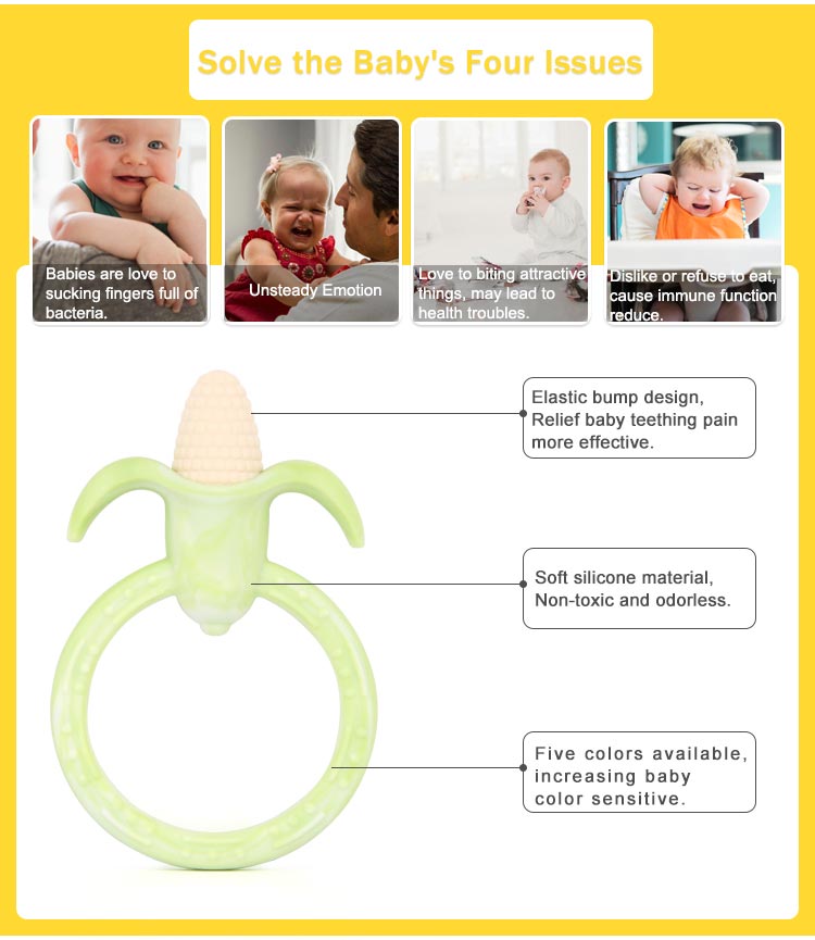 corn cob teether