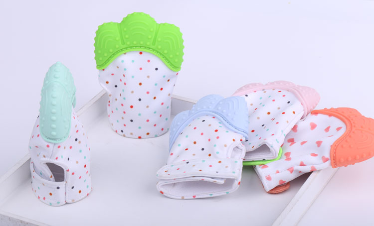 baby chew mittens teething glove wholesale