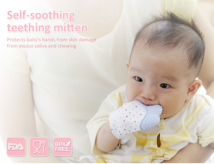 hand mitten teether