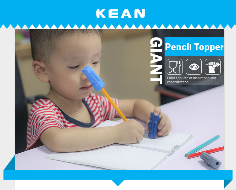 Silicone pencil topper, chewelry pencil toppe wholesale