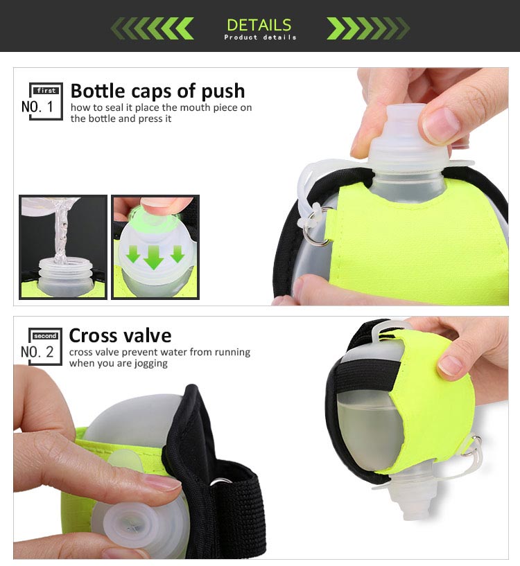 wrist water bottles for runners