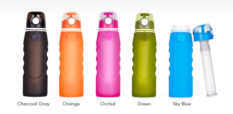 silicone water bottle