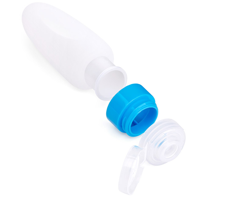 silicone travel bottle set