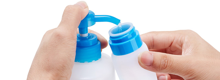 silicone travel toiletry bottles