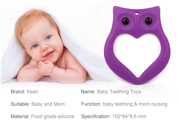 silicone teether animal