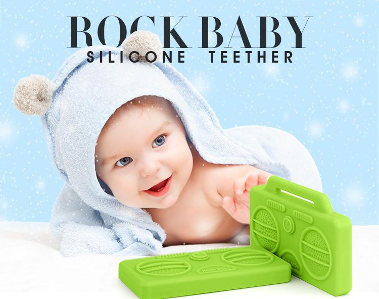 Comotomo silicone baby teether