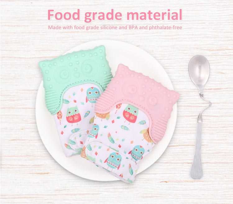 food grade teething glove