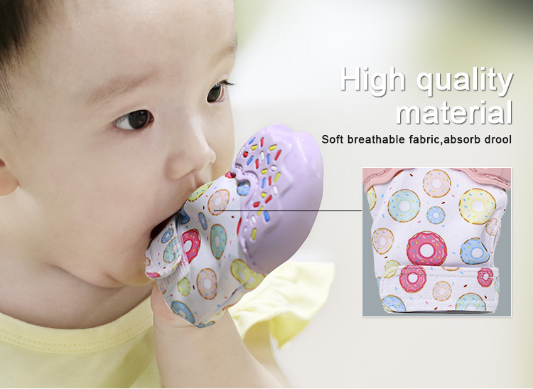 donut teething mitt uk