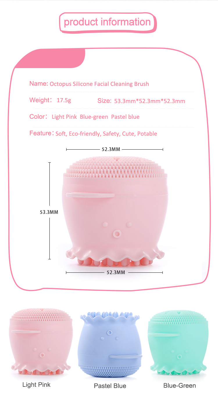 silicone cleansing brush