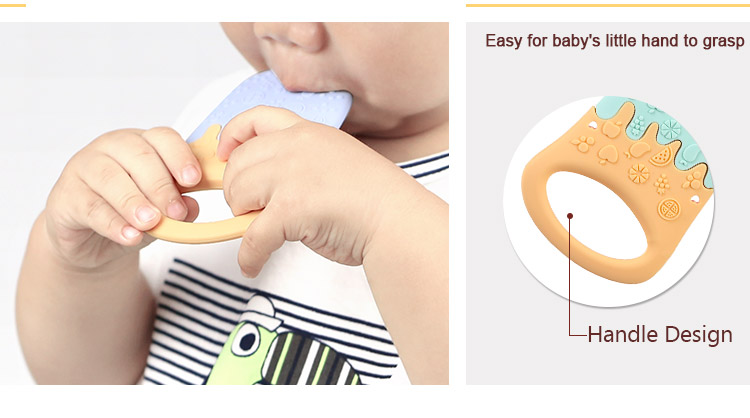 ice cream baby teething toys