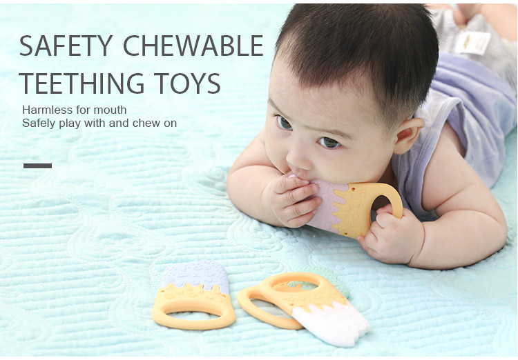 silicone baby teether wholesale