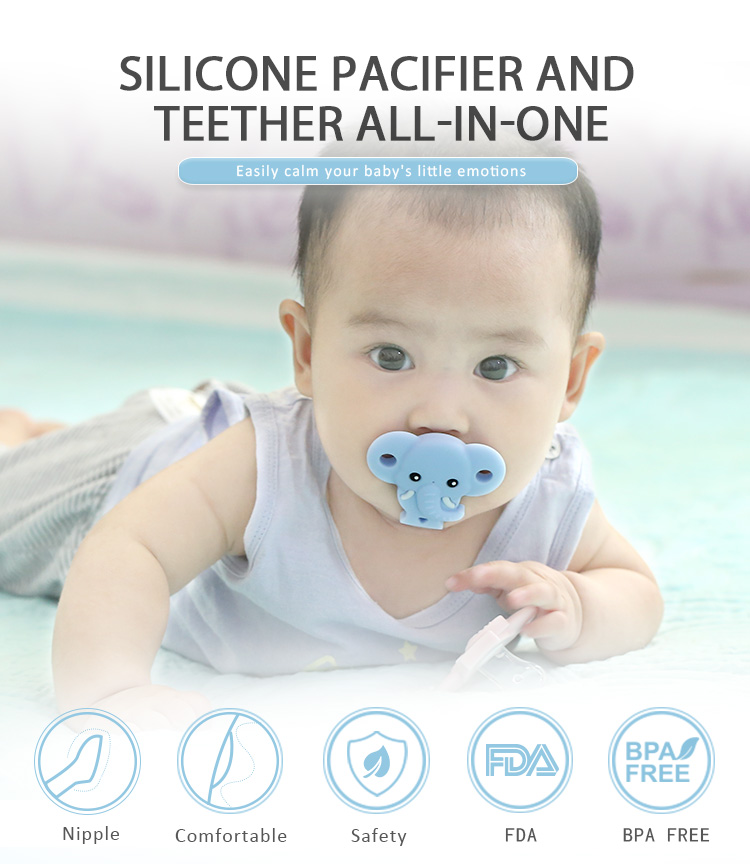silicone pacifier