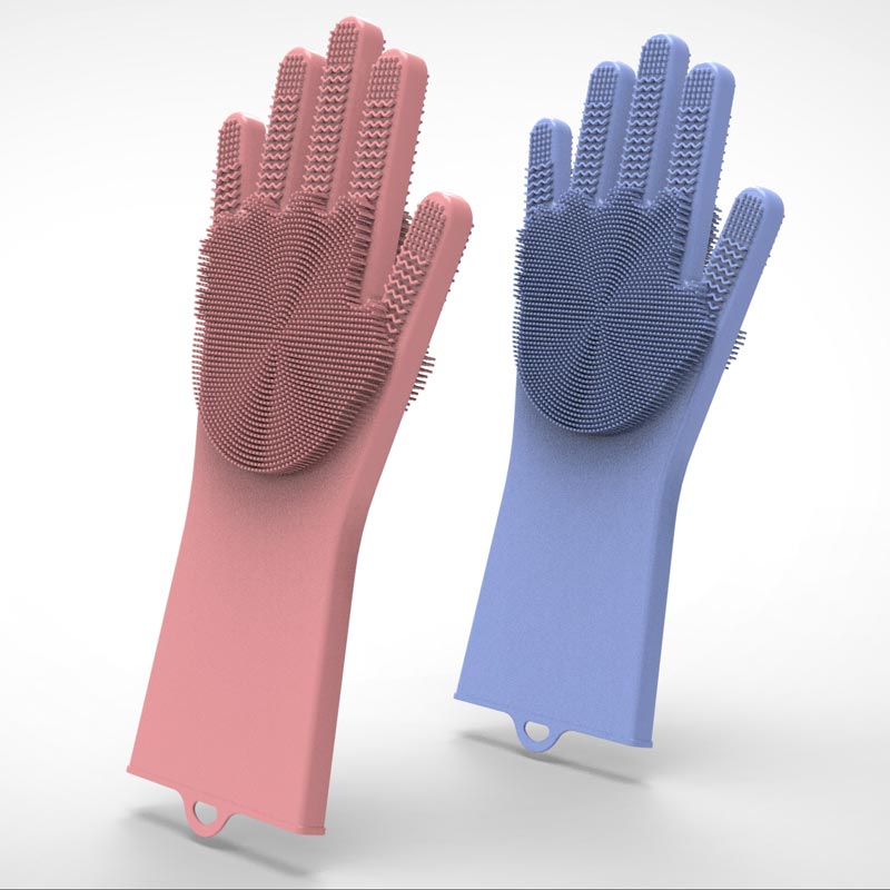 custom dishwashing gloves