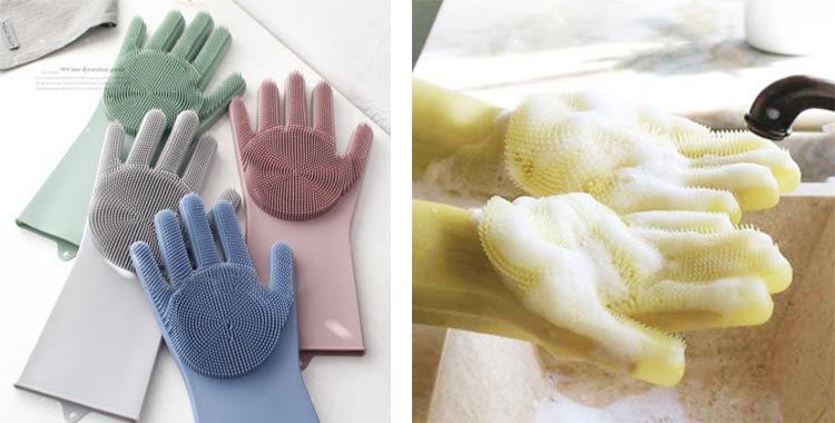 sponge gloves