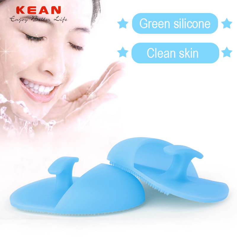 silicone facial brush