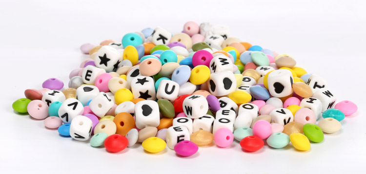 Silicone Baby Beads - Food Grade Silicone Beads Bulk for teething