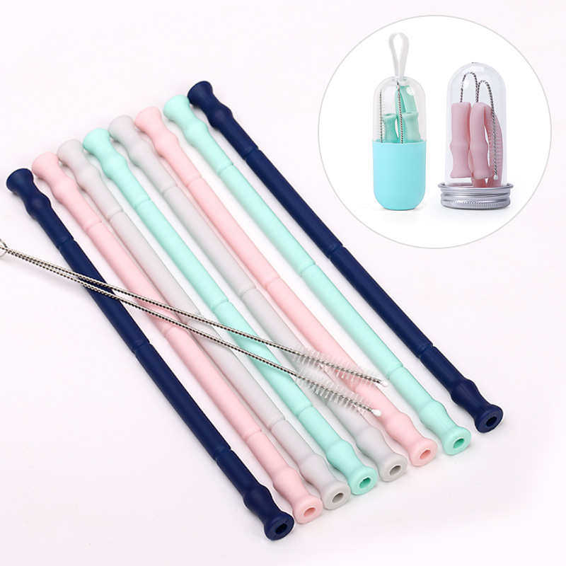 reusable silicone straws