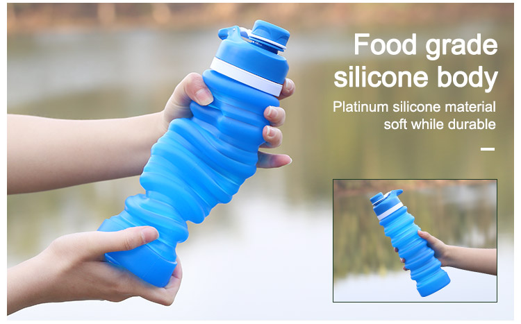Best Collapsible Water Bottle of 2019 | 750ml Foldable Water Bottle