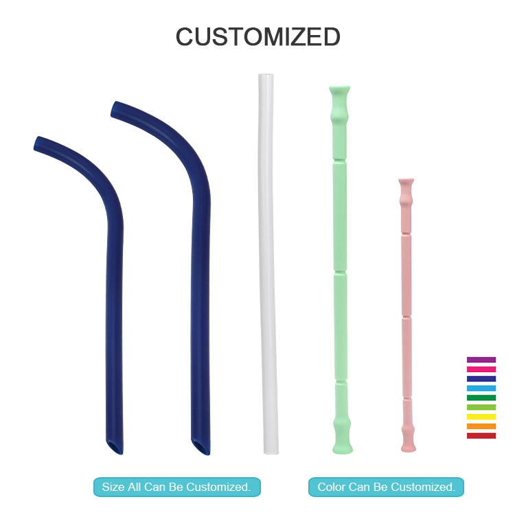 Silicone Drinking Straws