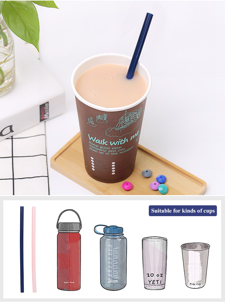 Reusable drinking straws