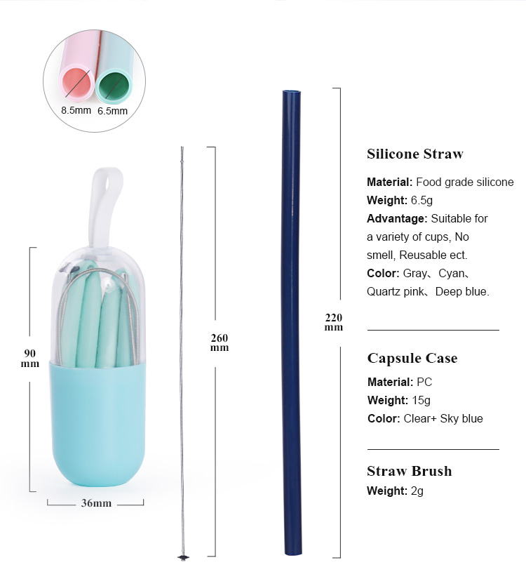 long reusable straws