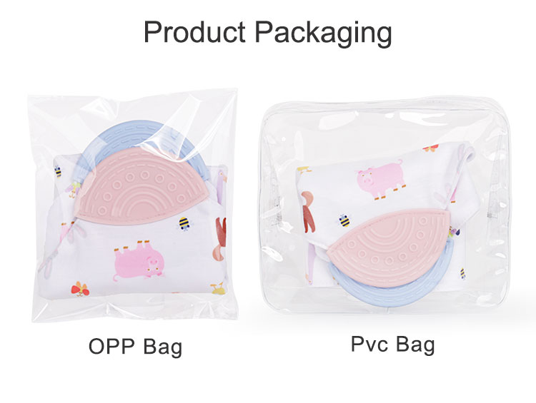 baby teething bibs package