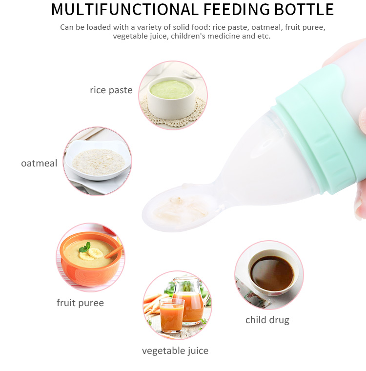 Feeding Bottle with Spoon