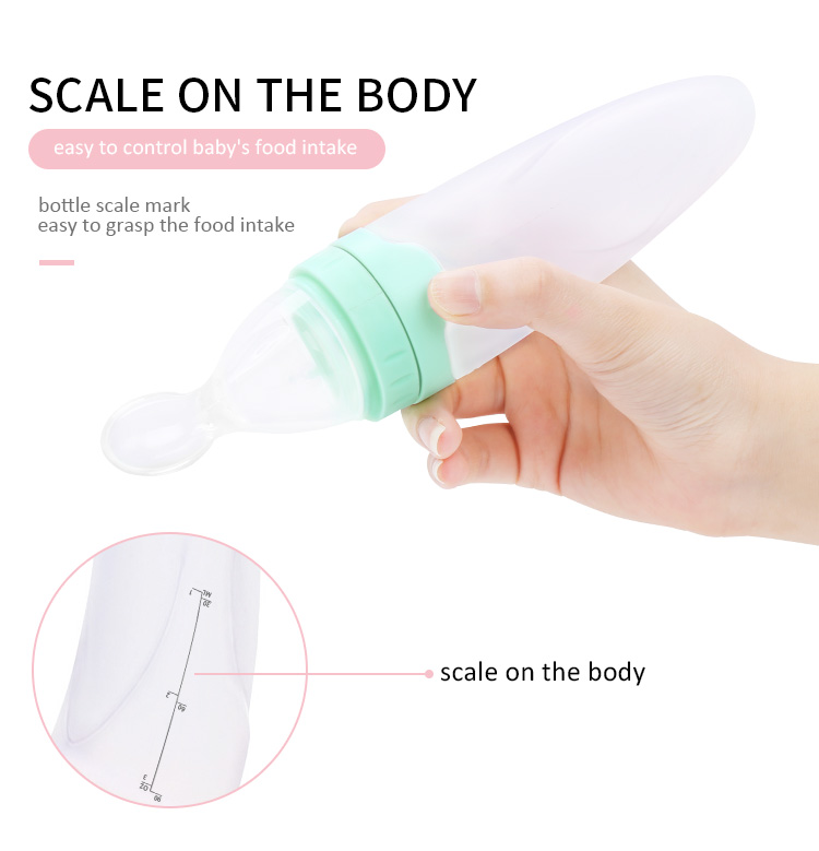 Squeeze Baby Feeding Bottle