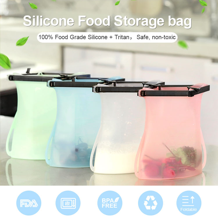 Wholesale Silicone Storage Bags Custom Reusable Ziplock Bags – Shenzhen  Kean Silicone Product Co.,Ltd.