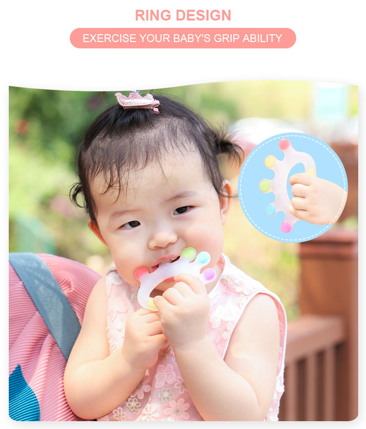 baby silicone teether