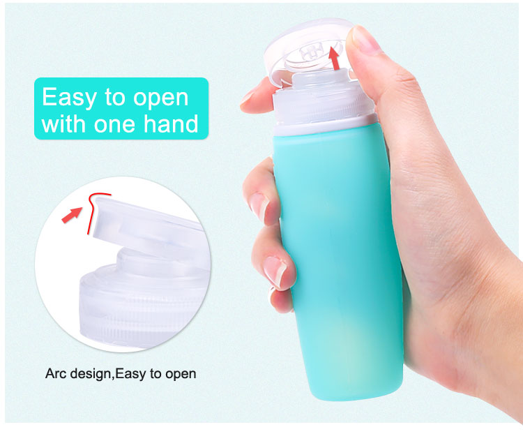 refillable silicone travel bottles