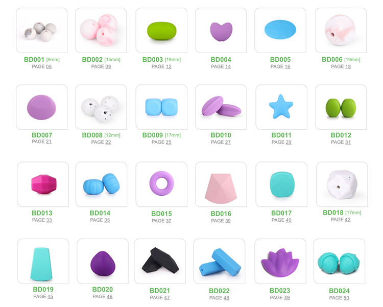 kean silicone bead supplies