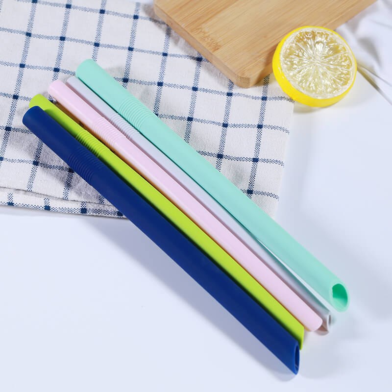  Reusable Silicone Straws-Premium Food Grade Drinking