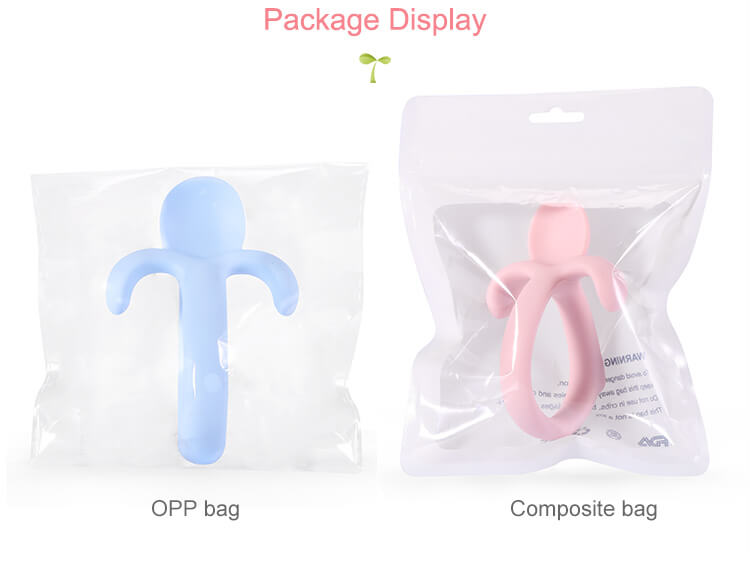 Silicone baby toothbrush packaging