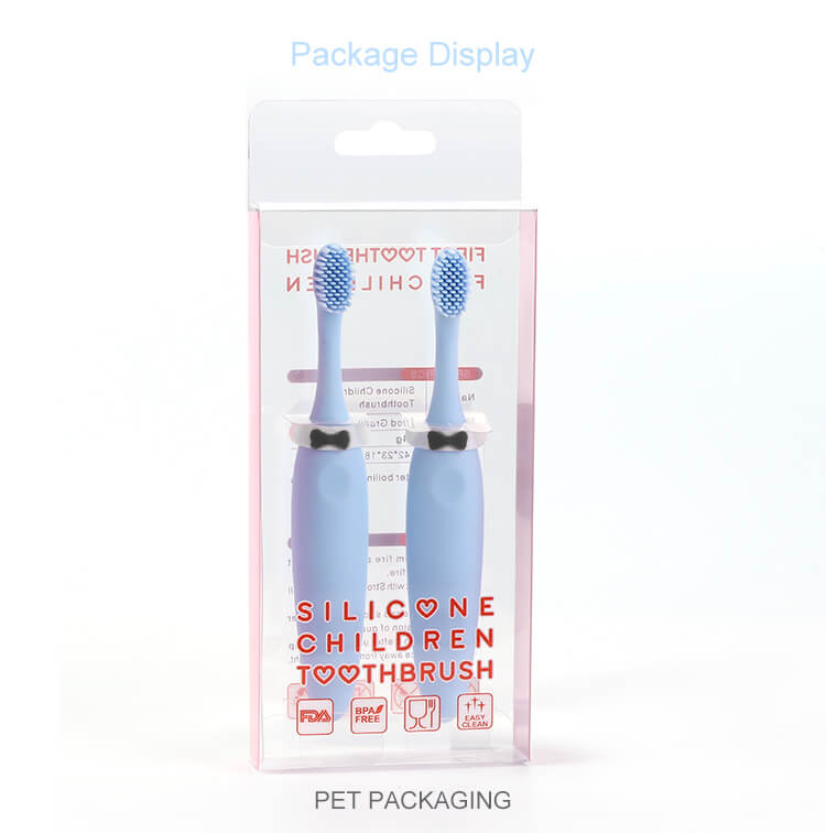 Silicone toothbrush packaging