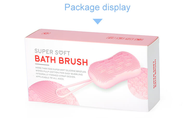 Bath brush packaging