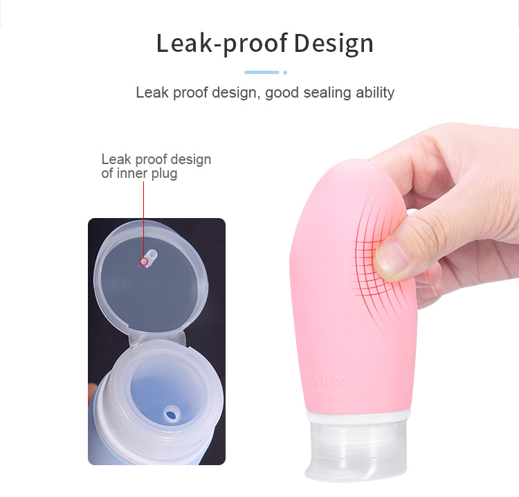 leak poof Travel Set Bottles