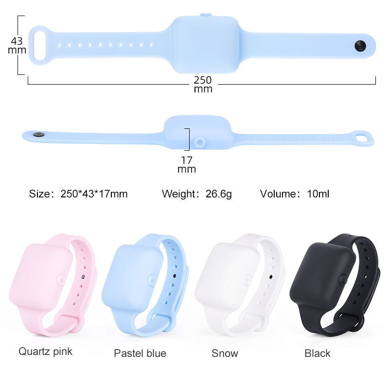 wristband hand dispenser