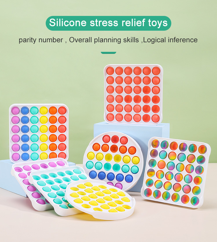 Push Pop Bubble It Fidget Toy Set for Sensory Kids Amazon Hot Selling